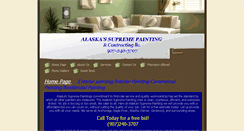 Desktop Screenshot of alaskasupremepainting.com